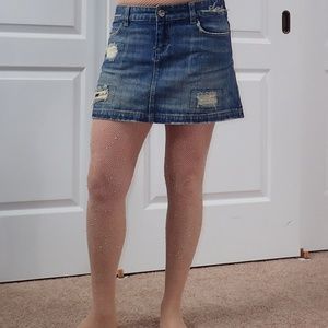 American Eagle Outfitters Denim Mini Jean Skirt